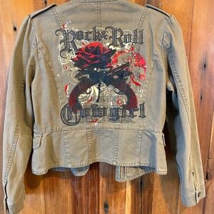 Rock & Roll Cowgirl Military Style Jacket